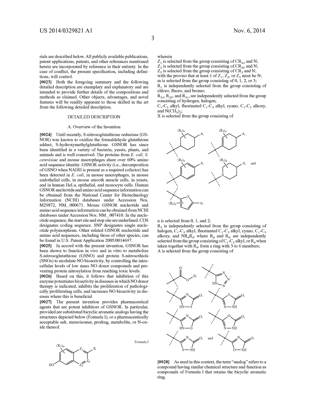 Novel Substituted Bicyclic Aromatic Compounds as S-Nitrosoglutathione     Reductase Inhibitors - diagram, schematic, and image 04