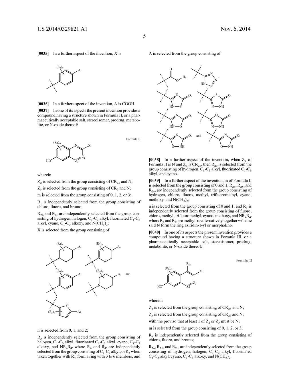 Novel Substituted Bicyclic Aromatic Compounds as S-Nitrosoglutathione     Reductase Inhibitors - diagram, schematic, and image 06