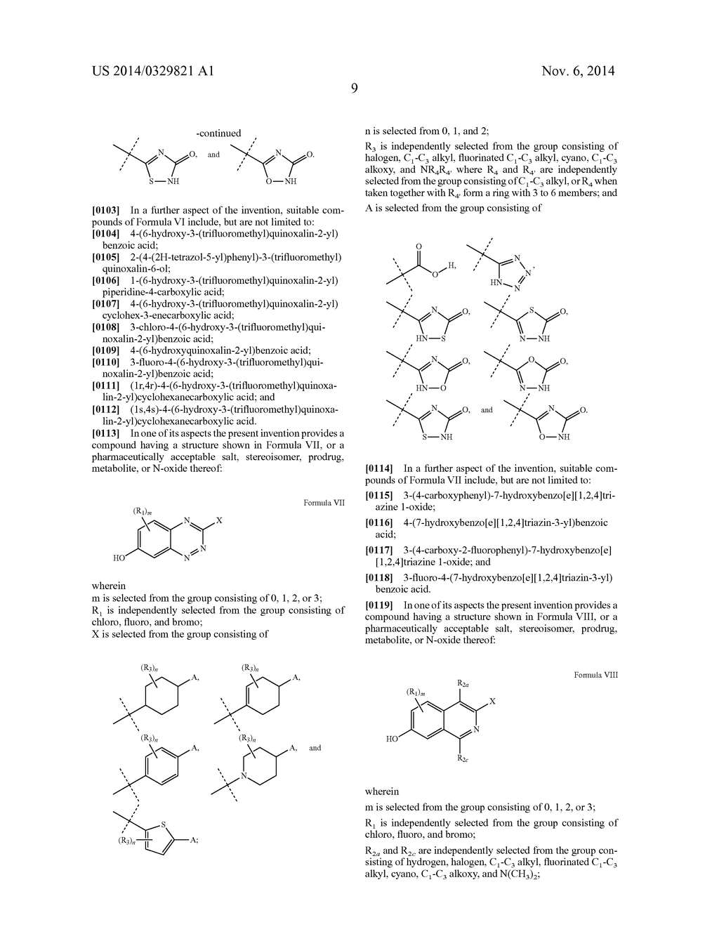 Novel Substituted Bicyclic Aromatic Compounds as S-Nitrosoglutathione     Reductase Inhibitors - diagram, schematic, and image 10