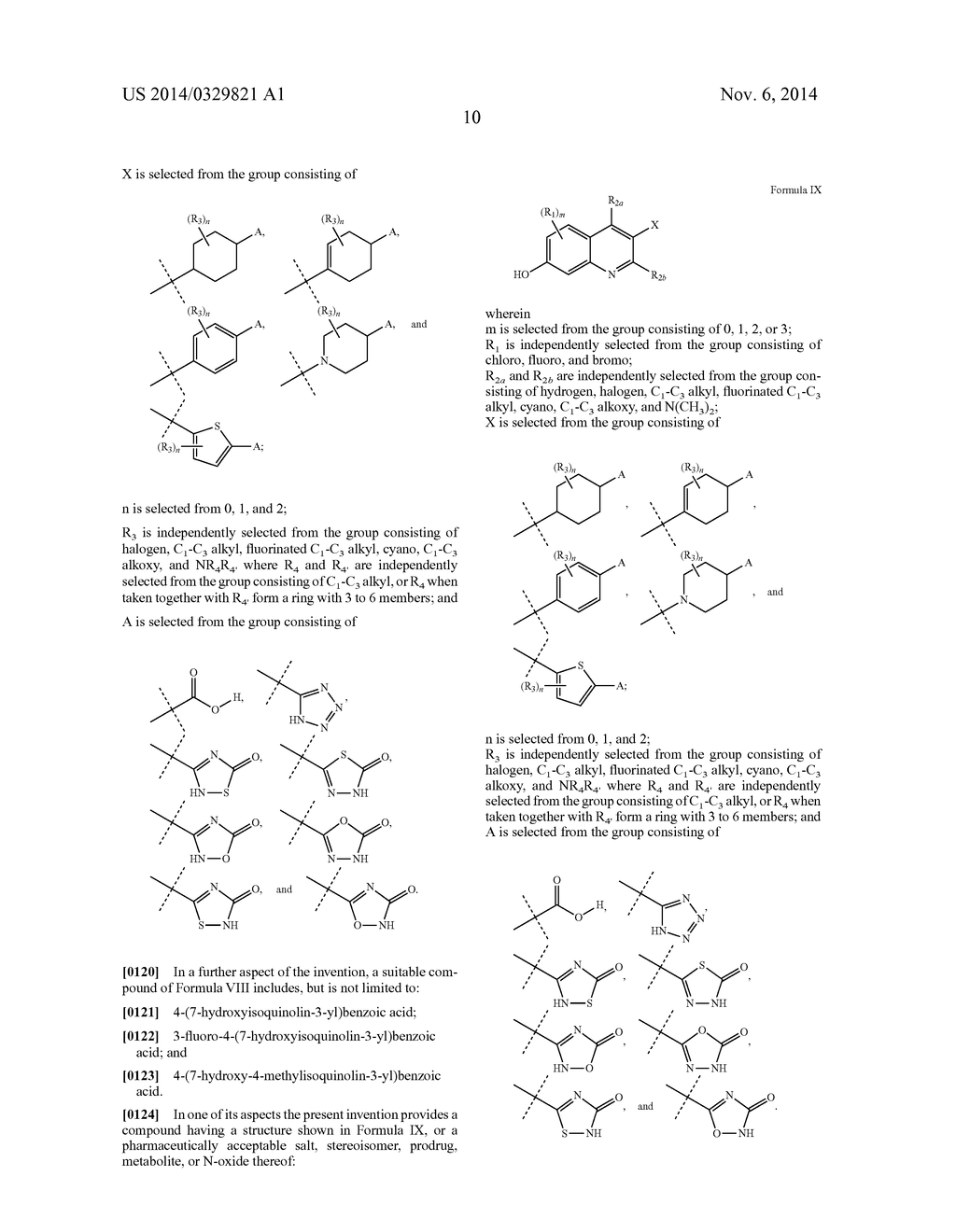 Novel Substituted Bicyclic Aromatic Compounds as S-Nitrosoglutathione     Reductase Inhibitors - diagram, schematic, and image 11