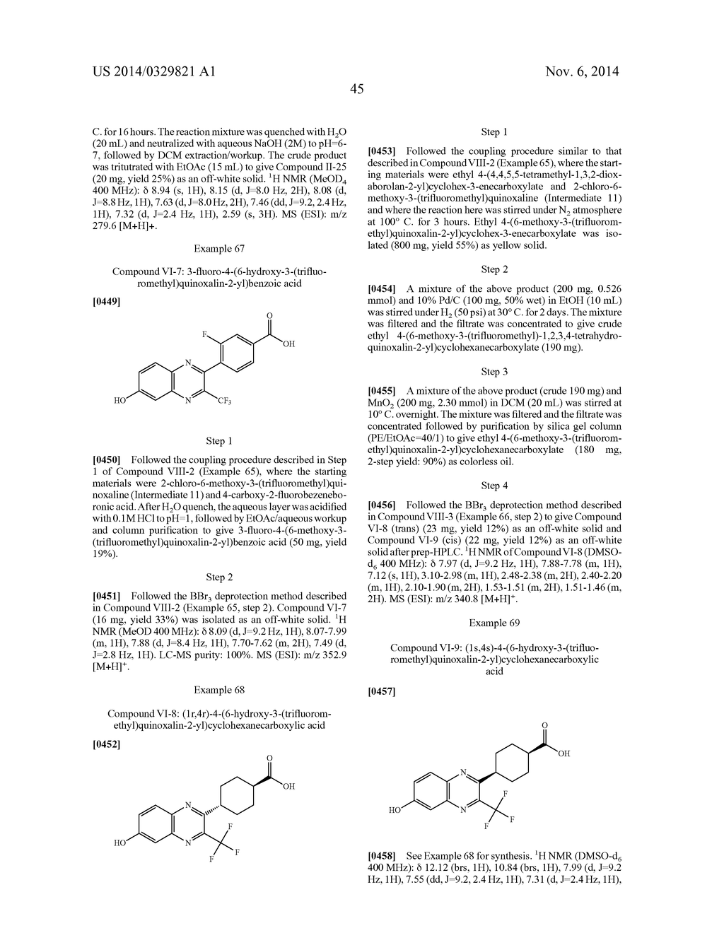 Novel Substituted Bicyclic Aromatic Compounds as S-Nitrosoglutathione     Reductase Inhibitors - diagram, schematic, and image 46