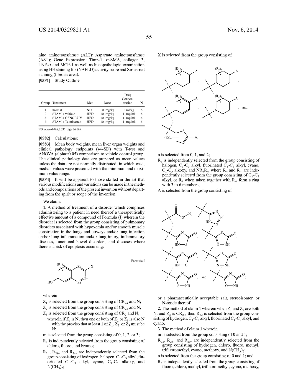 Novel Substituted Bicyclic Aromatic Compounds as S-Nitrosoglutathione     Reductase Inhibitors - diagram, schematic, and image 56