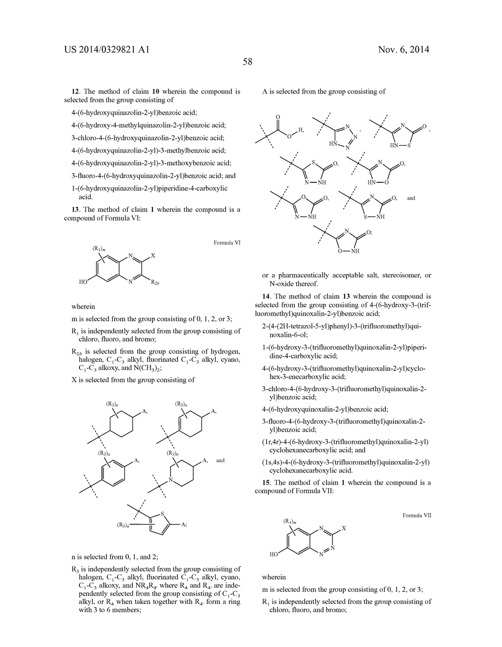 Novel Substituted Bicyclic Aromatic Compounds as S-Nitrosoglutathione     Reductase Inhibitors - diagram, schematic, and image 59