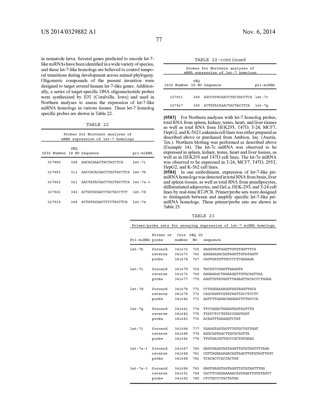 OLIGOMERIC COMPOUNDS AND COMPOSITIONS FOR USE IN MODULATION OF SMALL     NON-CODING RNAS - diagram, schematic, and image 79