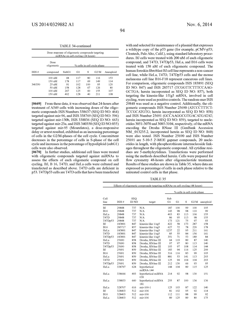 OLIGOMERIC COMPOUNDS AND COMPOSITIONS FOR USE IN MODULATION OF SMALL     NON-CODING RNAS - diagram, schematic, and image 96