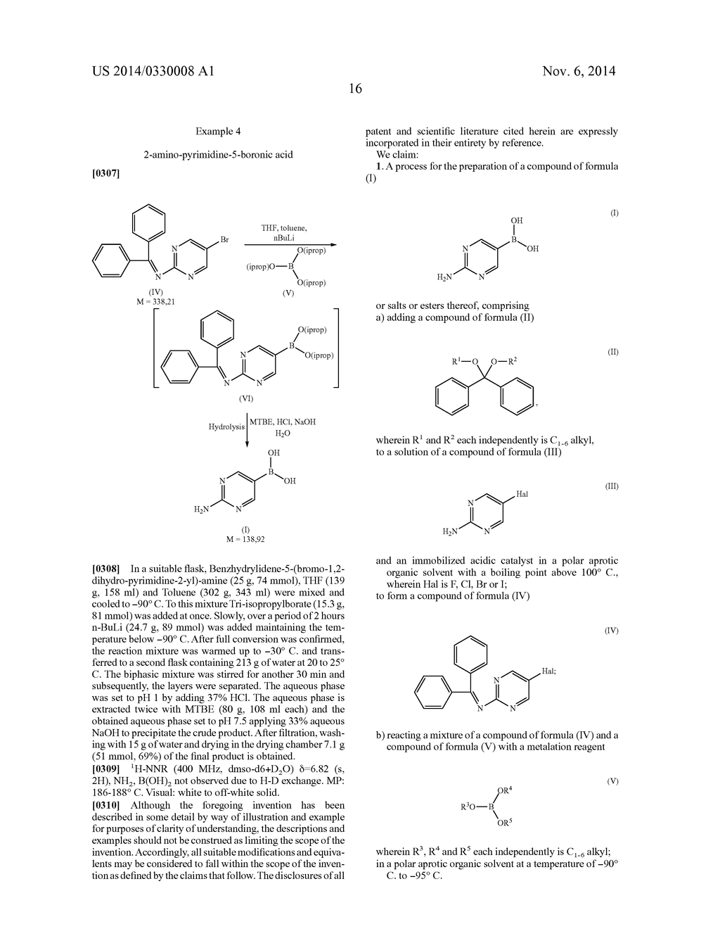 PROCESS FOR THE PREPARATION OF BORONIC ACID INTERMEDIATES - diagram, schematic, and image 17
