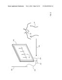 SYSTEM FOR MONITORING HEART FAILURE PATIENTS FEATURING NECKLACE-SHAPED     SENSOR AND DISPLAY BASED ON A CONVENTIONAL TELEVISION OR MOBILE DEVICE diagram and image