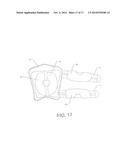 Pneumatic Knee Brace with Removable Stays diagram and image