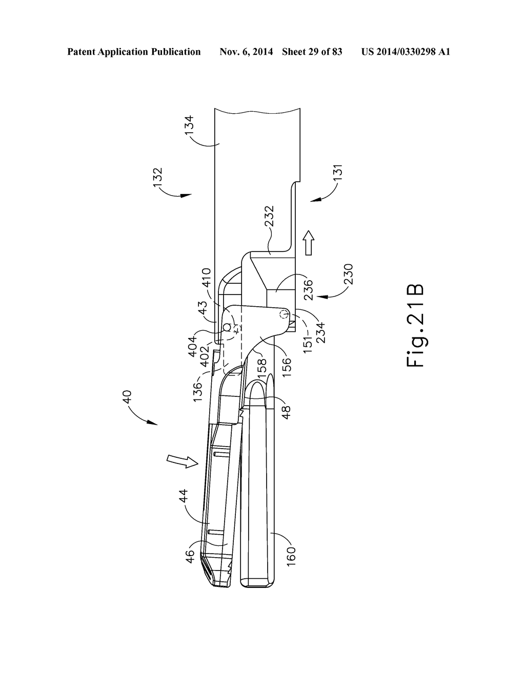 CLAMP ARM FEATURES FOR ULTRASONIC SURGICAL INSTRUMENT - diagram, schematic, and image 30