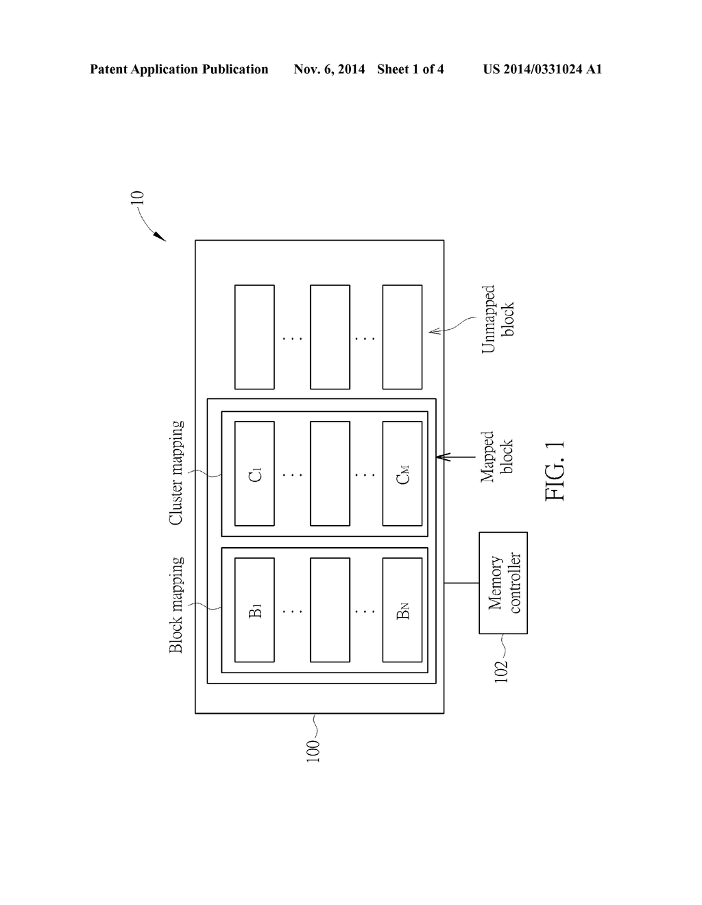 Method of Dynamically Adjusting Mapping Manner in Non-Volatile Memory and     Non-Volatile Storage Device Using the Same - diagram, schematic, and image 02