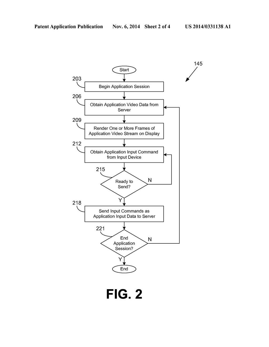 SENDING APPLICATION INPUT COMMANDS OVER A NETWORK - diagram, schematic, and image 03