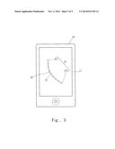 NON-STRAIGHT GESTURE RECOGNITION METHOD FOR TOUCH DEVICES diagram and image