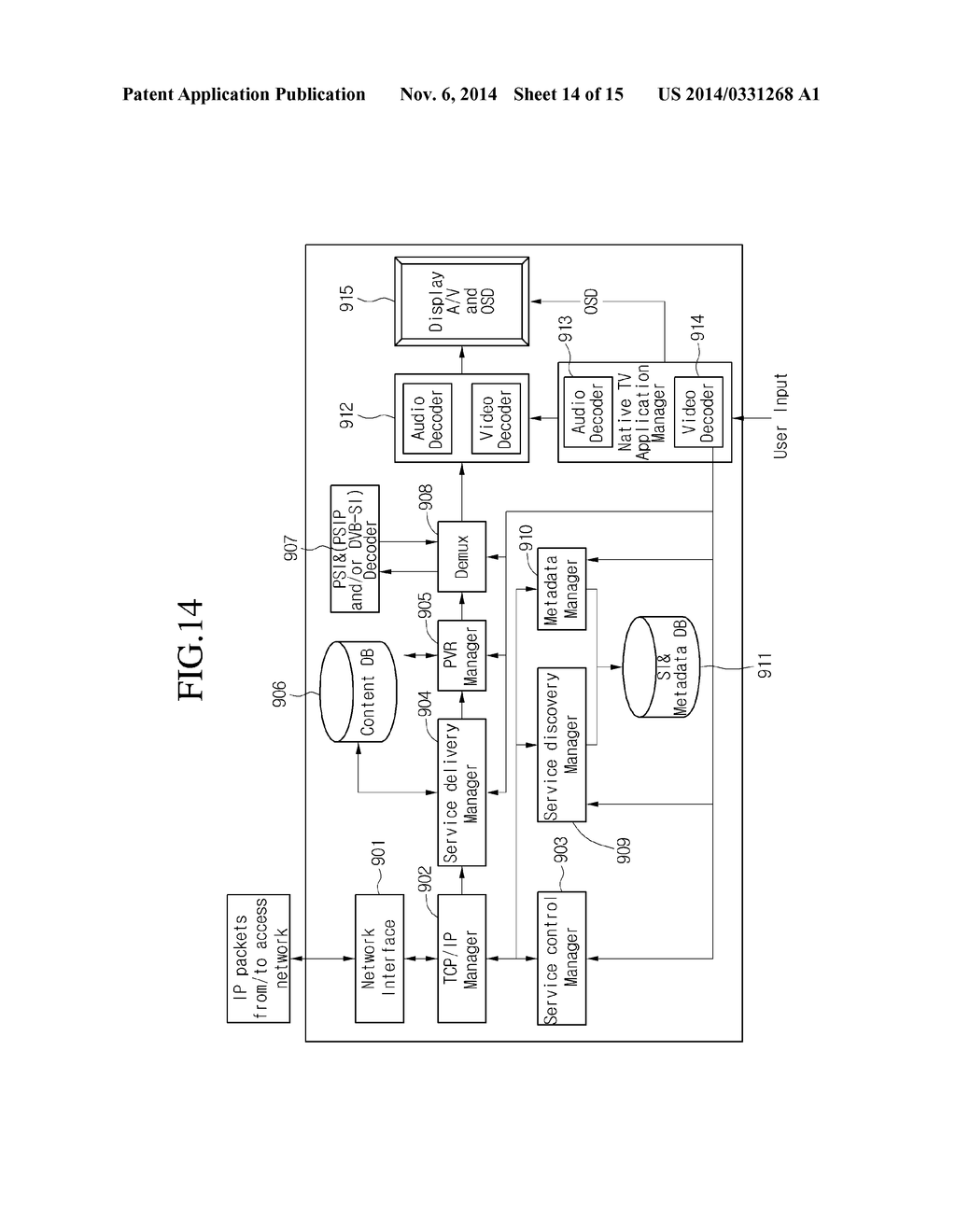 METHOD FOR RECEIVING MEDIA AND DEVICE THEREOF - diagram, schematic, and image 15