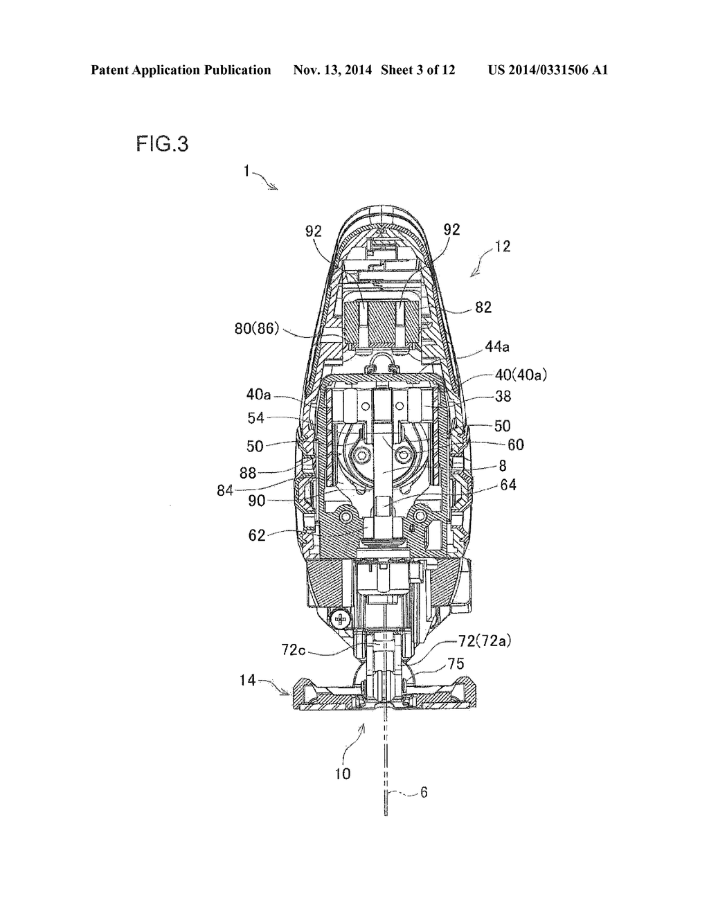 RECIPROCATING CUTTING TOOL - diagram, schematic, and image 04