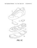 FOOTWEAR SOLES INCLUDING AN ELECTRONIC CONTROL SYSTEM CONTROLLINING THE     FLOW RESISTANCE OF A MAGNETORHEOLOGICAL FLUID IN COMPARTMENTS WITH     INTERNAL FLEXIBILITY SIPES BETWEEN INNER AND OUTER COMPARTMENTS diagram and image