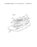 FOOTWEAR SOLES INCLUDING AN ELECTRONIC CONTROL SYSTEM CONTROLLINING THE     FLOW RESISTANCE OF A MAGNETORHEOLOGICAL FLUID IN COMPARTMENTS WITH     INTERNAL FLEXIBILITY SIPES BETWEEN INNER AND OUTER COMPARTMENTS diagram and image