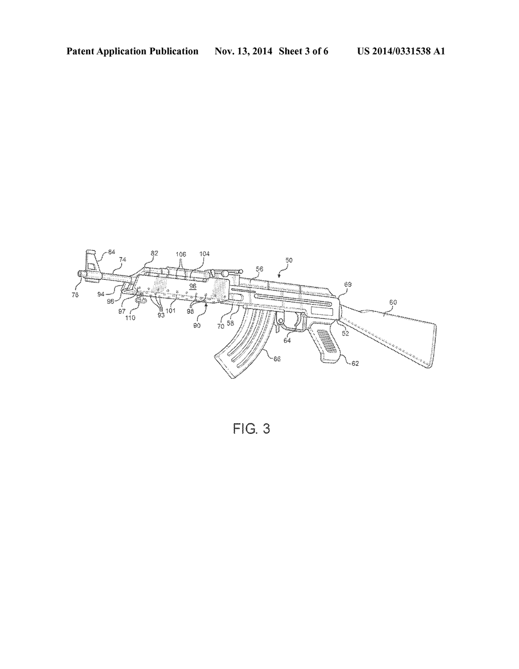 Firearm Modification Accessory - diagram, schematic, and image 04