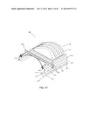 RAIL MOUNTING SYSTEM FOR MOUNTING SKYLIGHTS AND THE LIKE DIRECTLY TO RIB     ELEVATIONS OF A RAISED RIB METAL PANEL ROOFING SYSTEM diagram and image