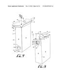 Slide Opening Box with Integral Liner diagram and image