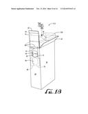 Slide Opening Box with Integral Liner diagram and image