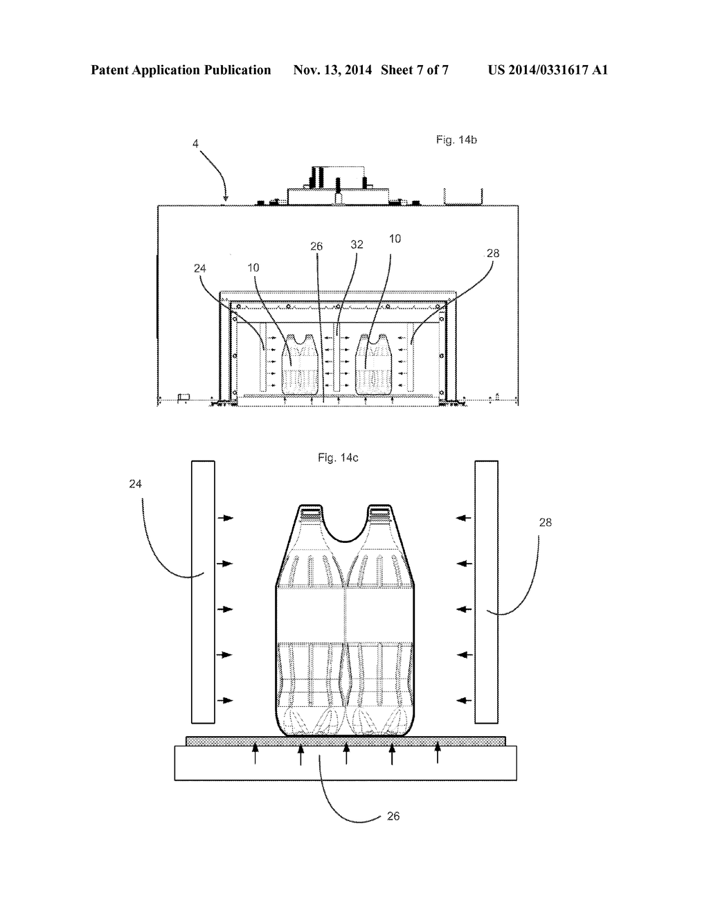 Apparatus and method for the production of sets of containers - diagram, schematic, and image 08