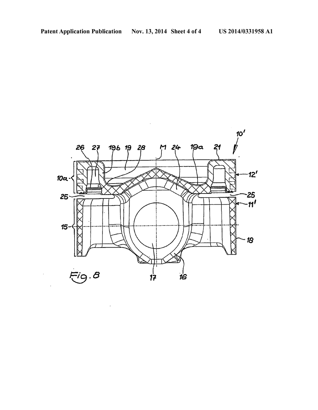 PISTON FOR AN INTERNAL COMBUSTION ENGINE AND METHOD FOR ITS PRODUCTION - diagram, schematic, and image 05