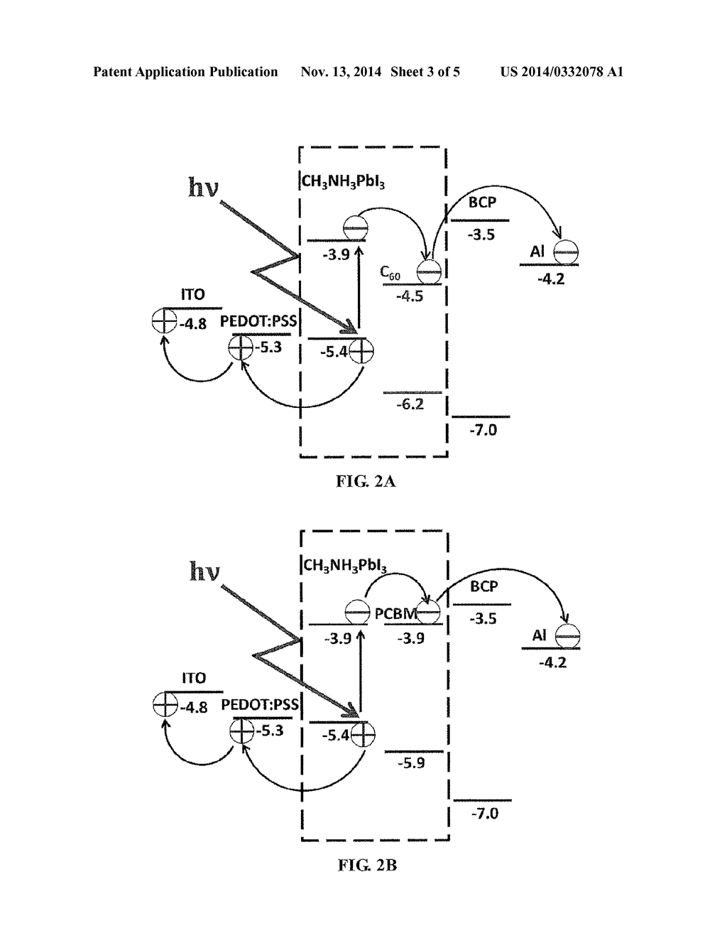 HYBRID ORGANIC SOLAR CELL WITH PEROVSKITE STRUCTURE AS ABSORPTION MATERIAL     AND MANUFACTURING METHOD THEREOF - diagram, schematic, and image 04