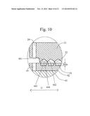 METHOD AND APPARATUS FOR PRODUCING THREE-DIMENSIONAL DECORATION PIECE MADE     OF THERMOPLASTIC SYNTHETIC RESIN diagram and image