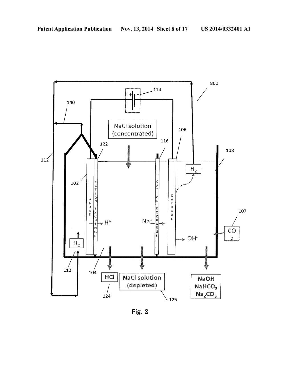 Low-Voltage Alkaline Production Using Hydrogen And Electrocatalytic     Electrodes - diagram, schematic, and image 09