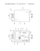 Systems and Methods for an Informational Attachment on a Container diagram and image