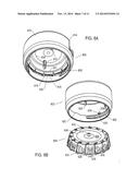 CONTAINER WITH A DISPENSING SCHEDULE diagram and image