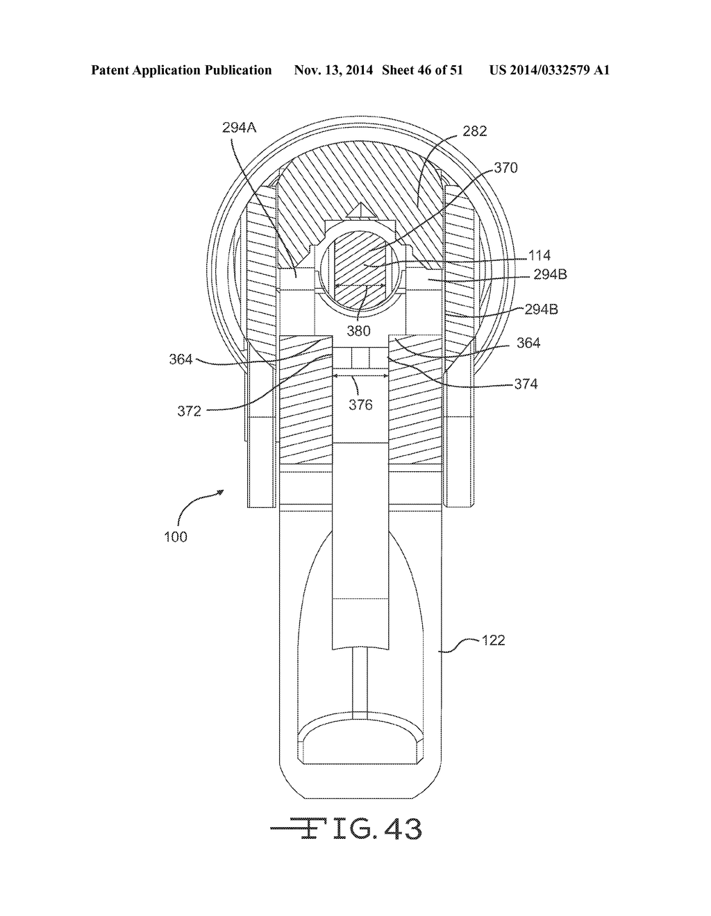 REUSABLE CIRCULAR STAPLER HANDLE WITH OPEN ASSEMBLY ARCHITECTURE - diagram, schematic, and image 47