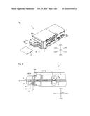 CARD INSERTION PART AND CARD READER diagram and image