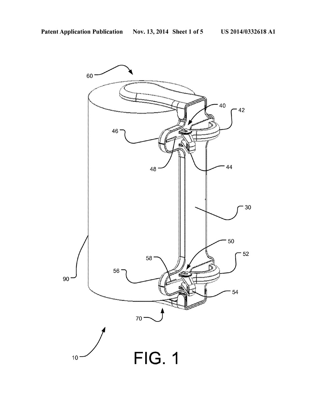 Clamp-on Paper Towel Holder - diagram, schematic, and image 02