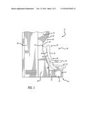 WALL MOUNTED STOWAGE COMPARTMENT diagram and image