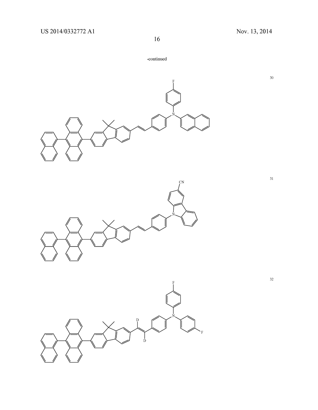 STYRL-BASED COMPOUND AND ORGANIC LIGHT EMITTING DIODE COMPRISING THE SAME - diagram, schematic, and image 18