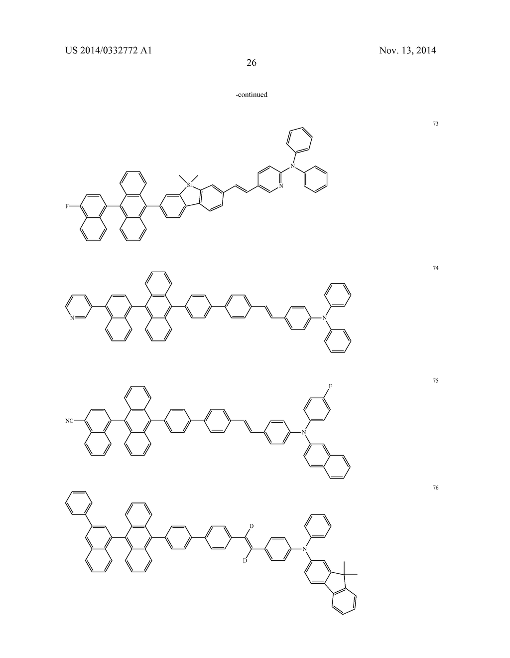 STYRL-BASED COMPOUND AND ORGANIC LIGHT EMITTING DIODE COMPRISING THE SAME - diagram, schematic, and image 28