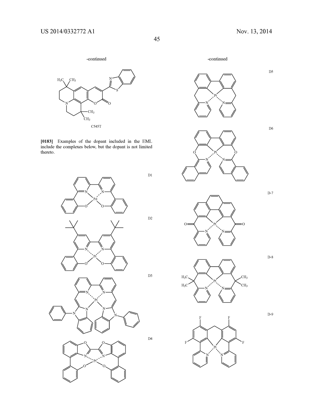 STYRL-BASED COMPOUND AND ORGANIC LIGHT EMITTING DIODE COMPRISING THE SAME - diagram, schematic, and image 47