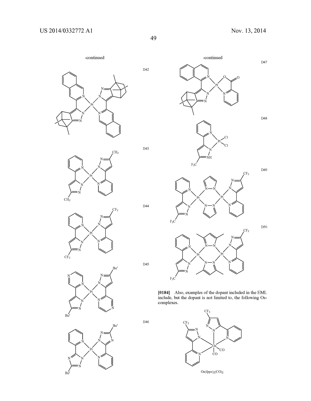 STYRL-BASED COMPOUND AND ORGANIC LIGHT EMITTING DIODE COMPRISING THE SAME - diagram, schematic, and image 51