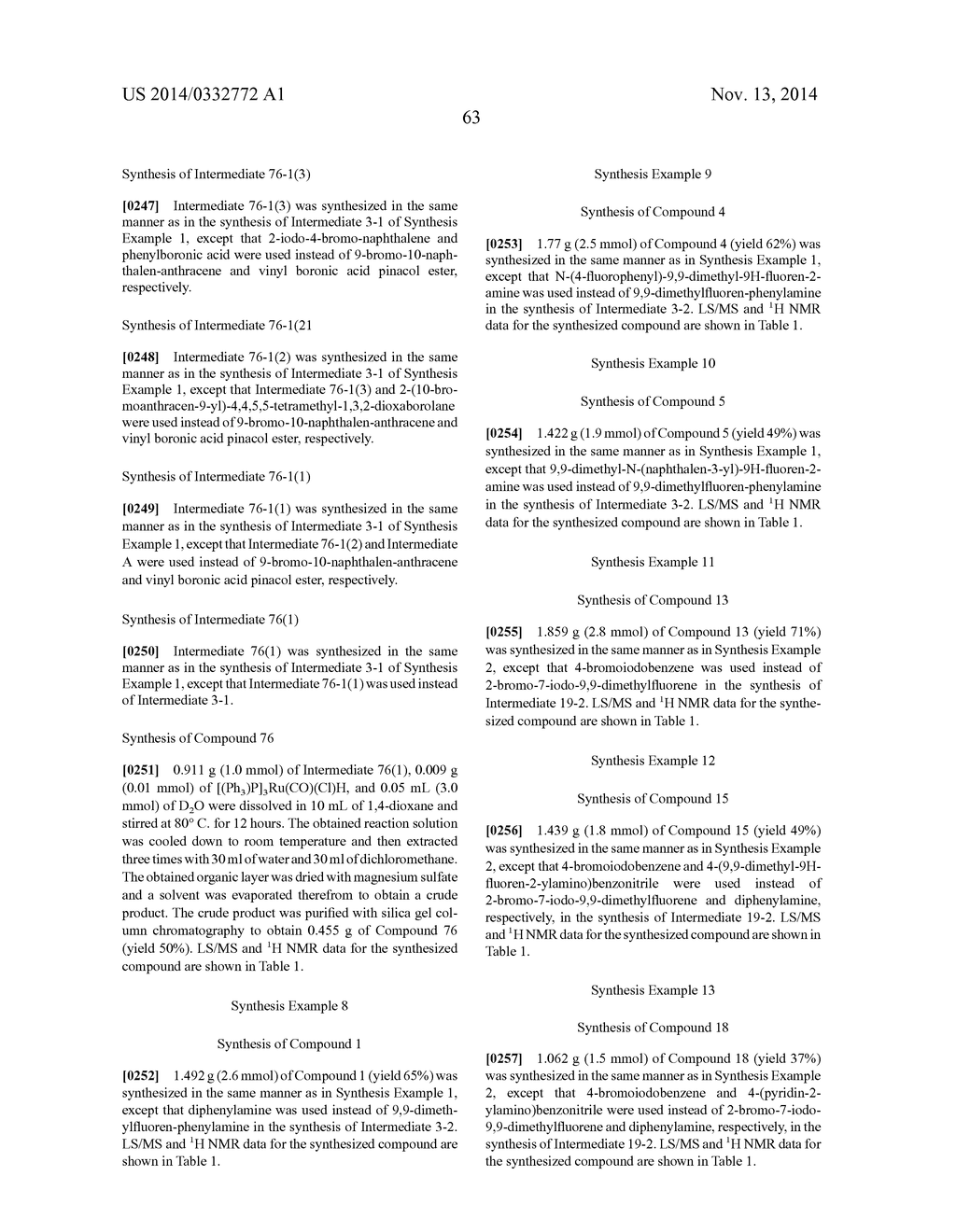 STYRL-BASED COMPOUND AND ORGANIC LIGHT EMITTING DIODE COMPRISING THE SAME - diagram, schematic, and image 65