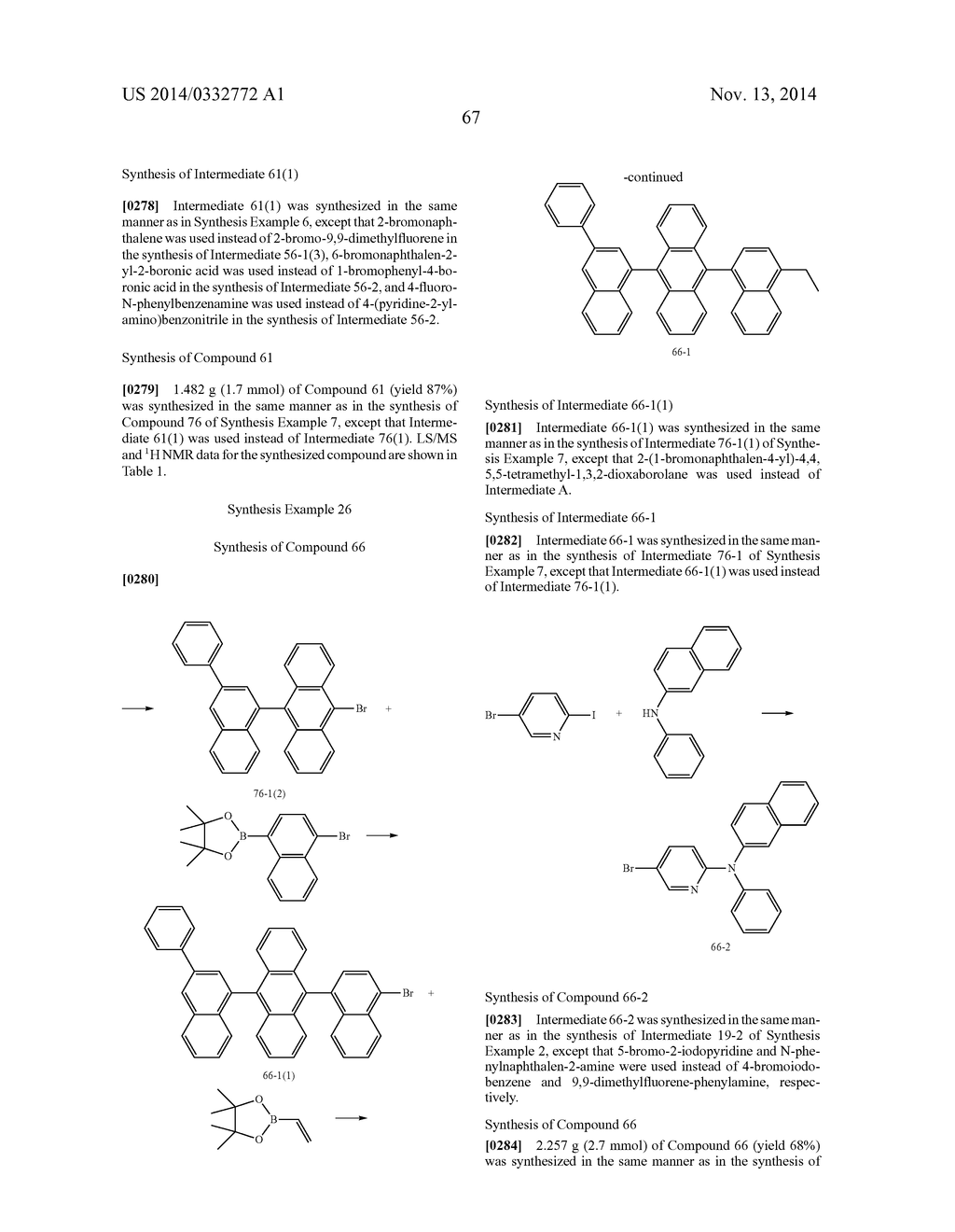 STYRL-BASED COMPOUND AND ORGANIC LIGHT EMITTING DIODE COMPRISING THE SAME - diagram, schematic, and image 69