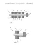 SEMICONDUCTOR DEVICE INCLUDING FINFET STRUCTURES WITH VARIED EPITAXIAL     REGIONS, RELATED METHOD AND DESIGN STRUCTURE diagram and image