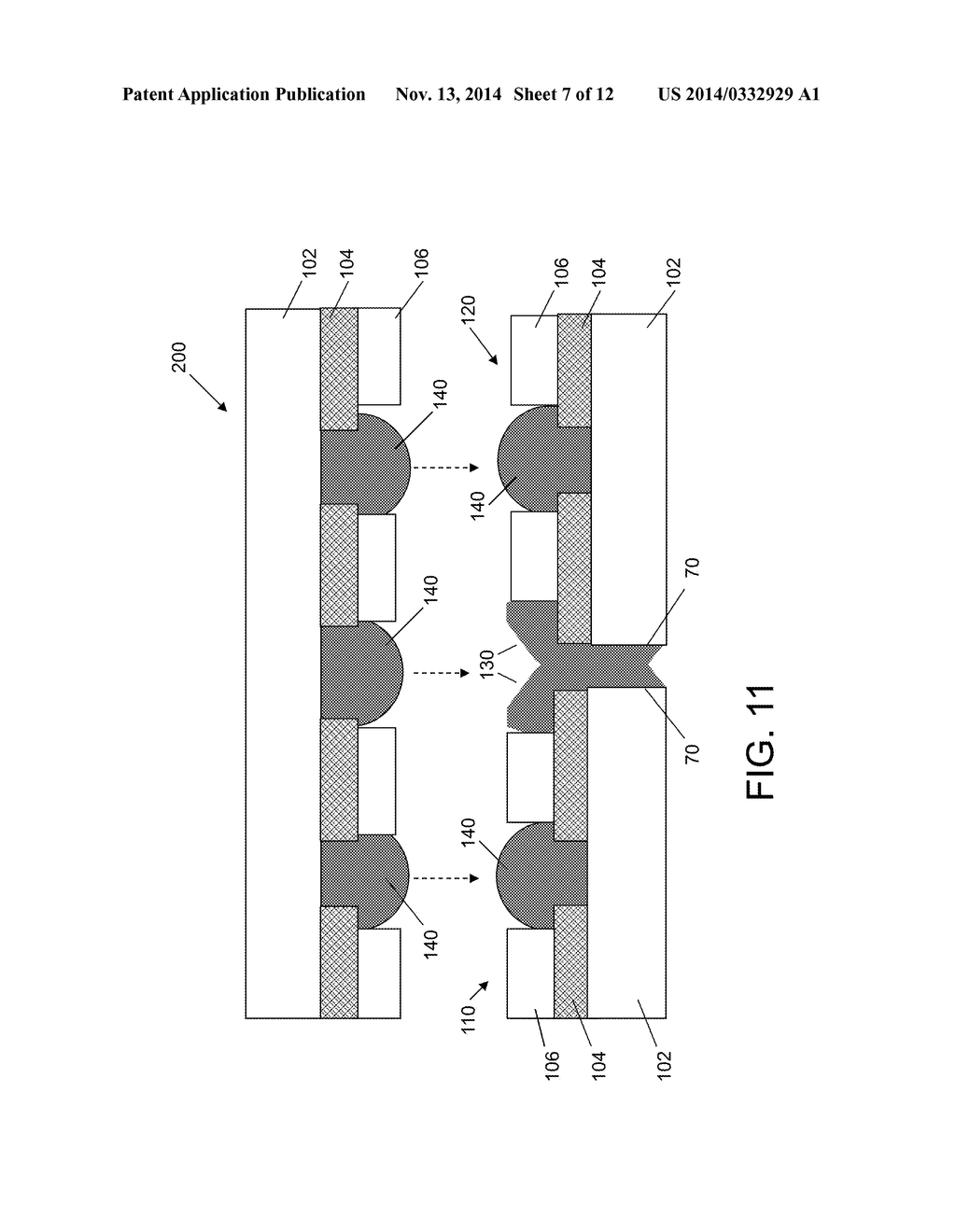 FORMING SEMICONDUCTOR CHIP CONNECTIONS - diagram, schematic, and image 08