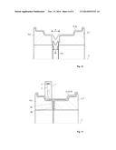 RIM WELL WITH INTEGRATED FLANGE MADE OF FIBER COMPOSITES AS WELL AS METHOD     FOR MANUFACTURING SAME diagram and image