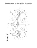 SPROCKET WITH REPLACEABLE TEETH diagram and image