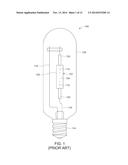 OPTIMIZED HID ARC TUBE GEOMETRY diagram and image