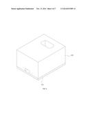 ADAPTOR FOR CONNECTING MICROSTRIP LINE AND WAVEGUIDE diagram and image