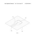 ADAPTOR FOR CONNECTING MICROSTRIP LINE AND WAVEGUIDE diagram and image