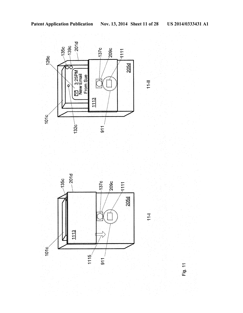 DEVICE FOR PROVIDING NOTIFICATIONS WHILE MATED WITH A CARRYING CASE - diagram, schematic, and image 12
