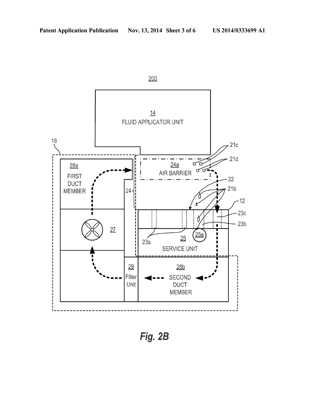 RECIRCULATE AND FILTER AIR TO FORM AIR BARRIER IN IMAGE FORMING APPARATUS - diagram, schematic, and image 04